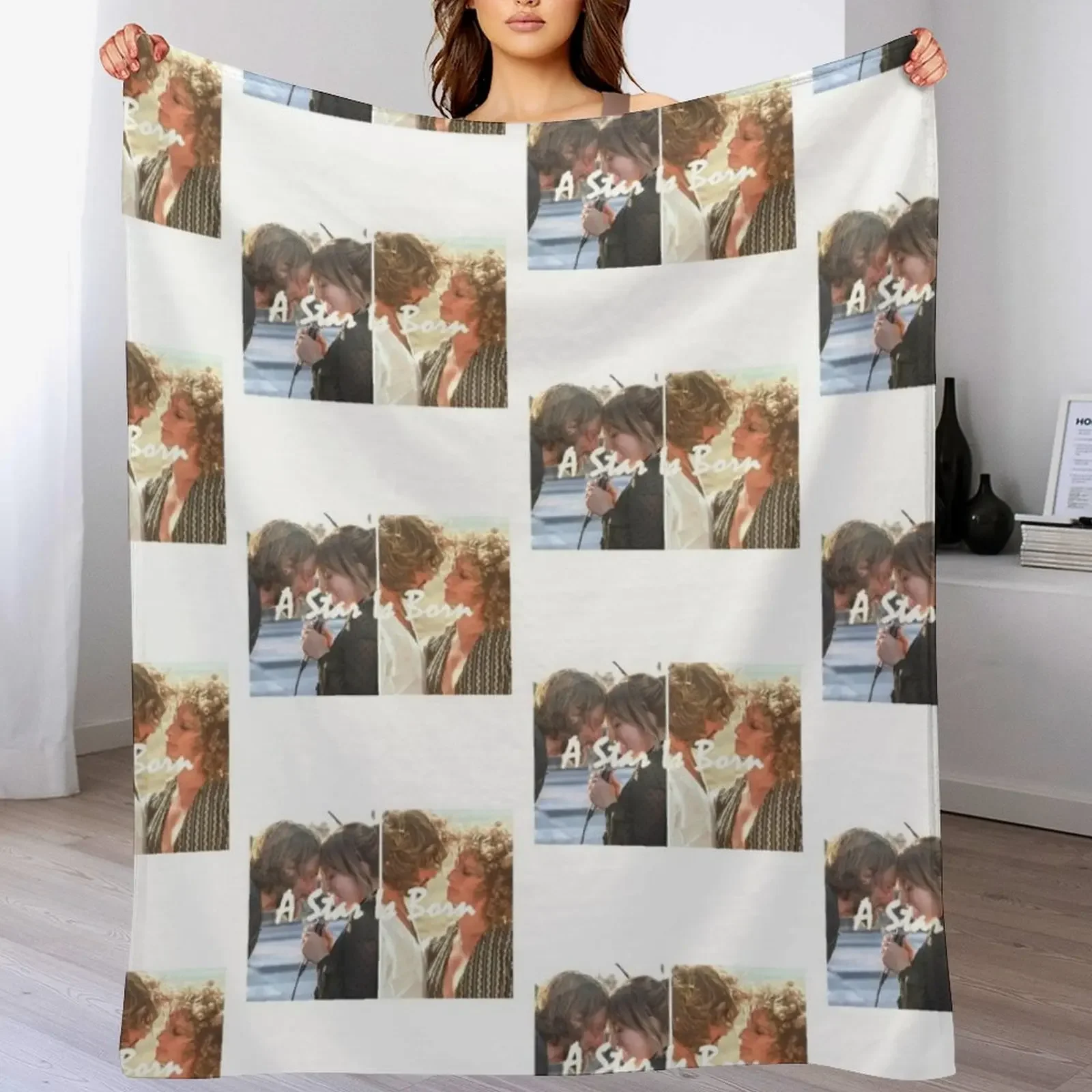 A STAR IS BORN - BARBRA STREISAND Throw Blanket Anti Shedding Soft Fuzzy Blanket for Home