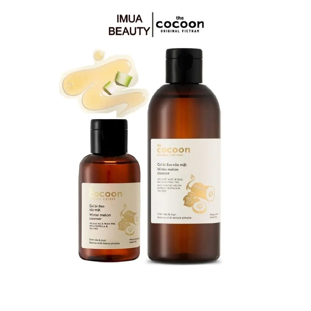 Cocoon Winter Melon Cleanser BHA Salicylic Acid oil Control Deep Cleanse Reduce Breakouts Soothe