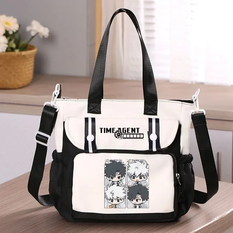 

Chibi, Black Red Blue White, Link Click, Student Kids Teens, Anime Messenger Crossbody Shoulder Bags School Girls Large Capacity