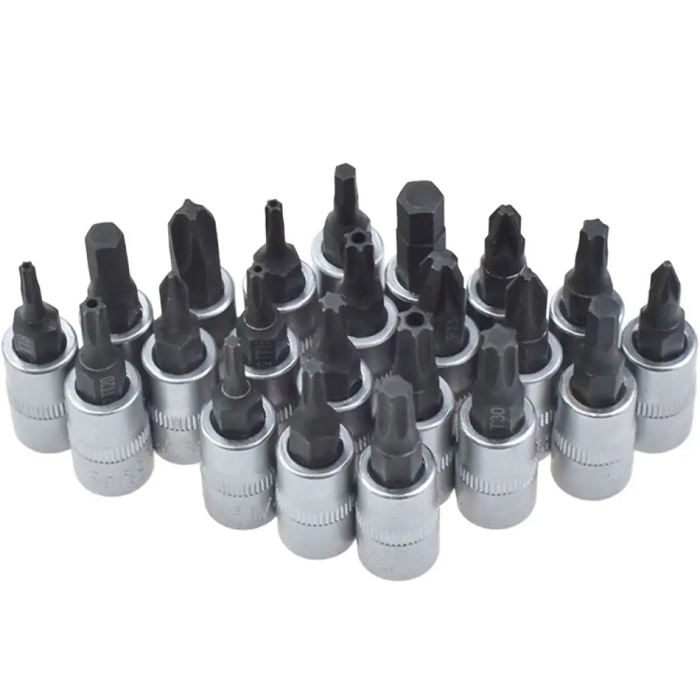 For For Nigao S2 Steel Impact Socket Bit 1/4 Inch Hex Shank Multi Purpose Screwdriver Head Power Tool Repair Adapter Hardware