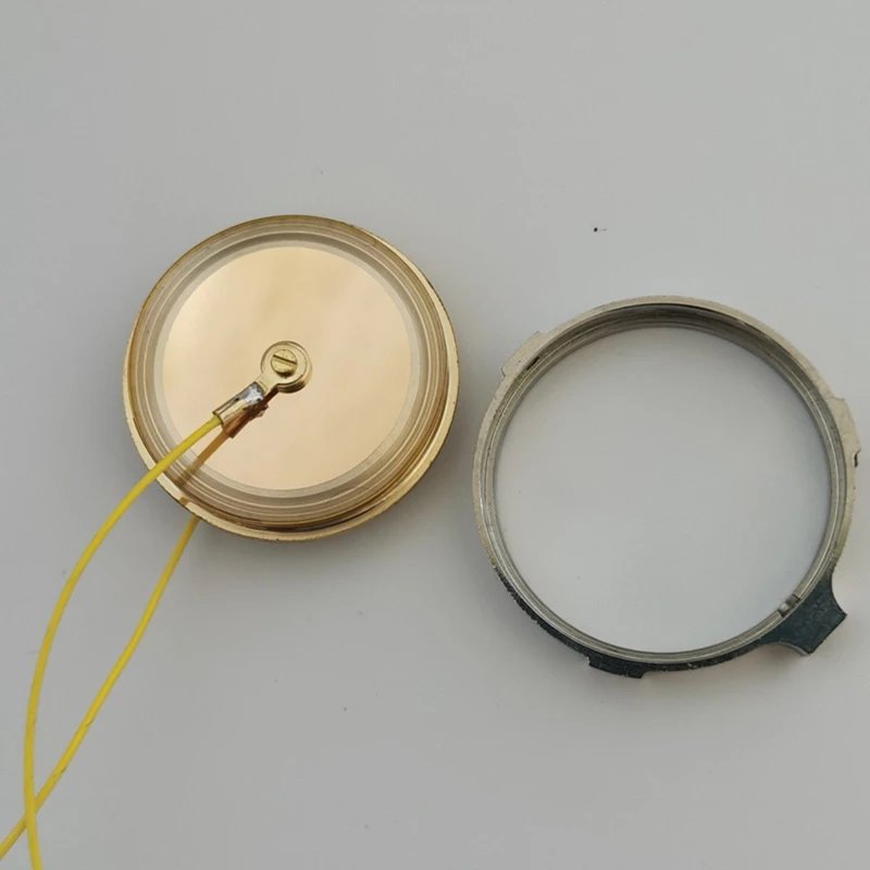 M7 Gold-plated 32mm Large Golden Diaphragm Condenser Microphone Capsule for DIY PRO Studio U47 Condenser Microphone view 3