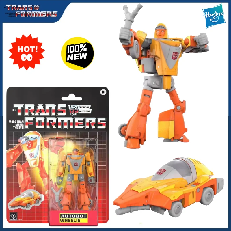 

New stock Transformers retro series G1hanging card Wheelie movie anime character figurine car model toy collection birthday gift