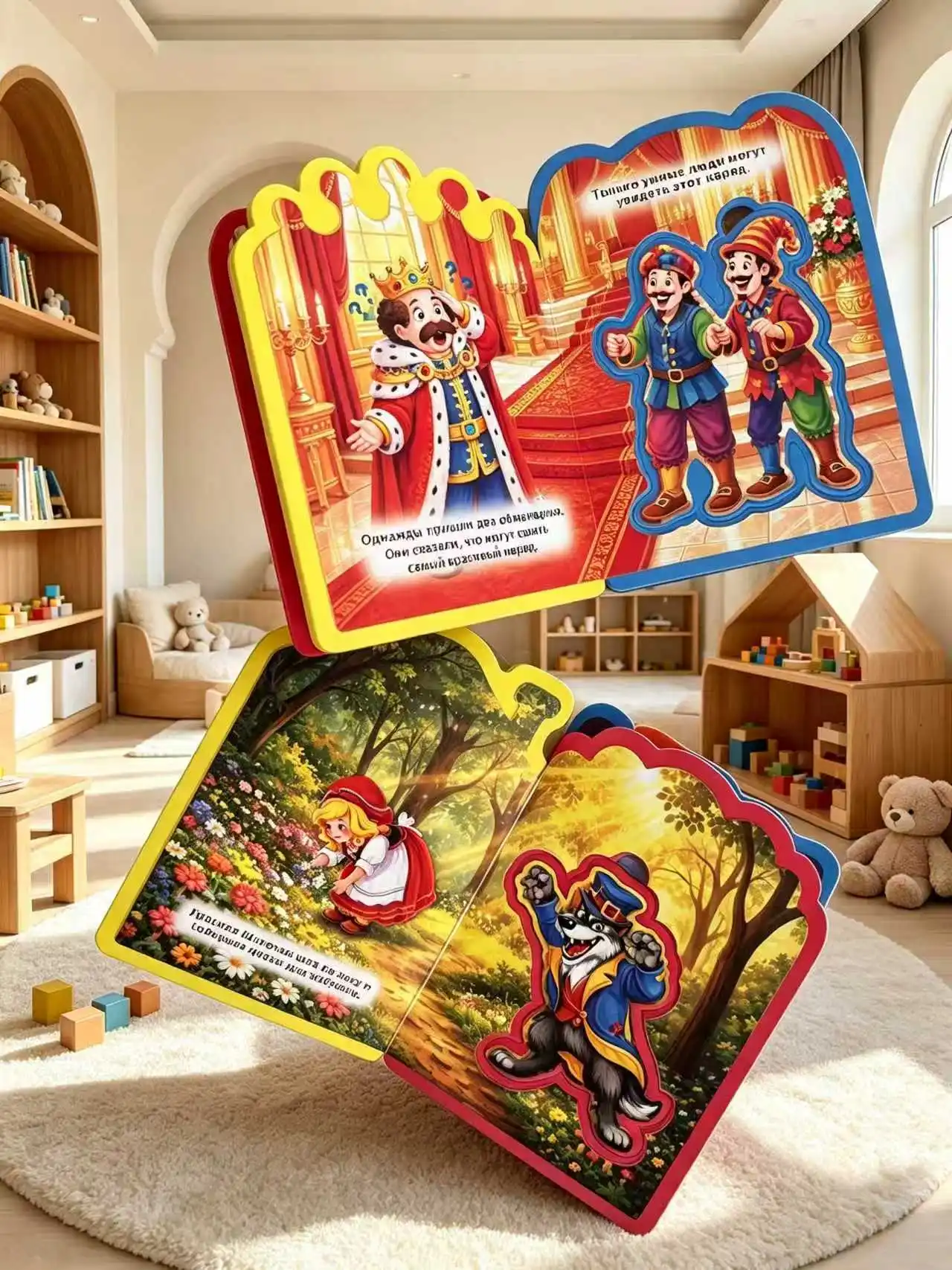 Russian EVA educational book—features simple vocabulary and is easy to understand; suitable for teaching or as a birthday gift.