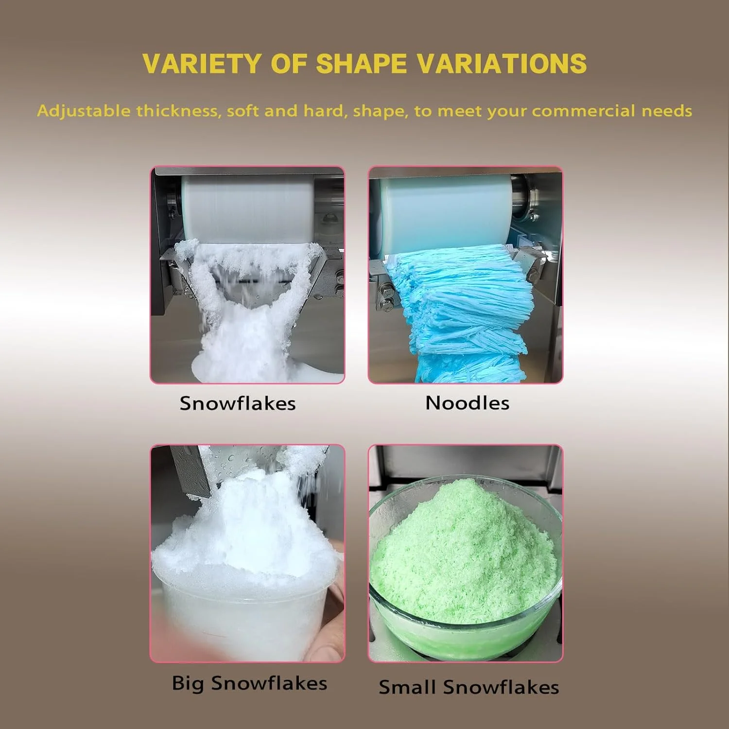 Ice Maker Great Northern Snow Cone Machine 110V 220V Snow Ice Machine Snowflake Shaved