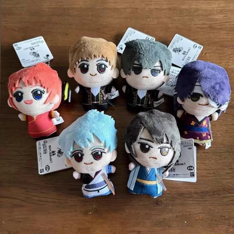 

New 10cm Sakata Gintoki Plush Toy Gintama Plush Doll Key Chain Bag Decoration Doll Stuffed Collection Kids Toys Birthday Gift