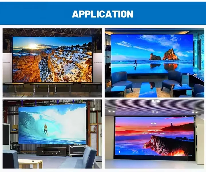 P2 P2.5 Indoor LED Display with 640*480mm LED Cabinet for Stage and Wall Screen