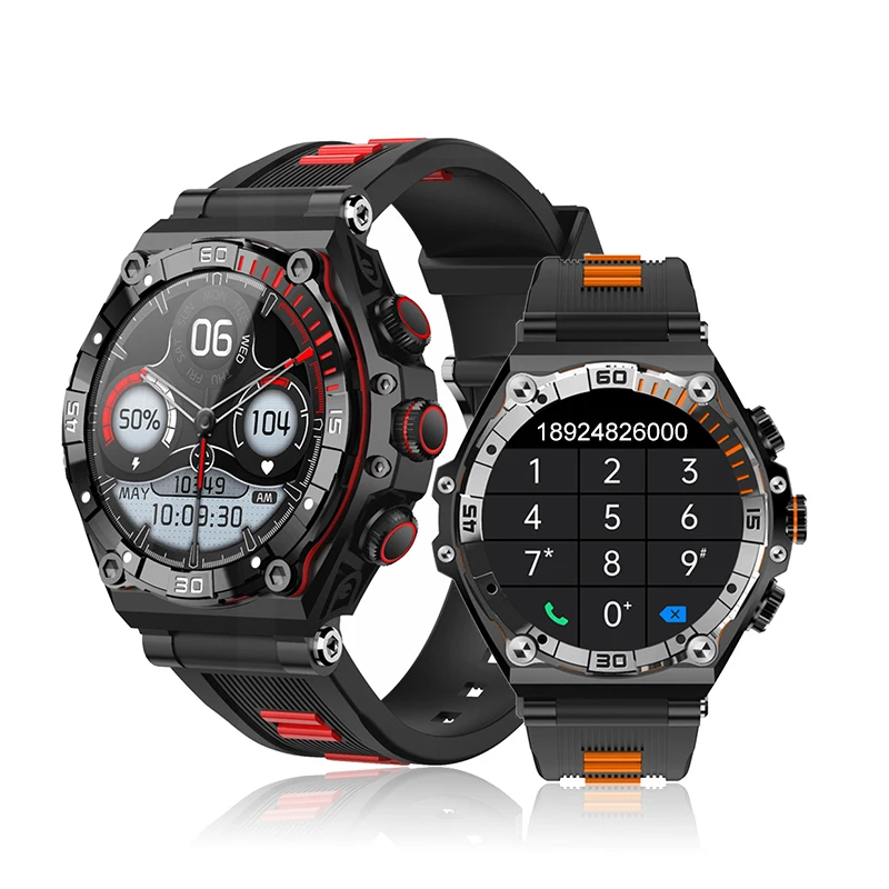 

Hot Sale CT18 1.43 inch AMOLED Screen Smart Watch Supports Call/Blood Oxygen Android Watch