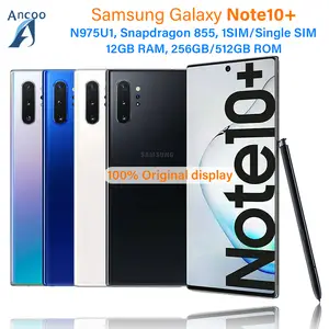 Samsung Galaxy Note 10 Plus Note10+ Duos N975FD Dual Sim Global Version  12GB 256/512GB 6.8