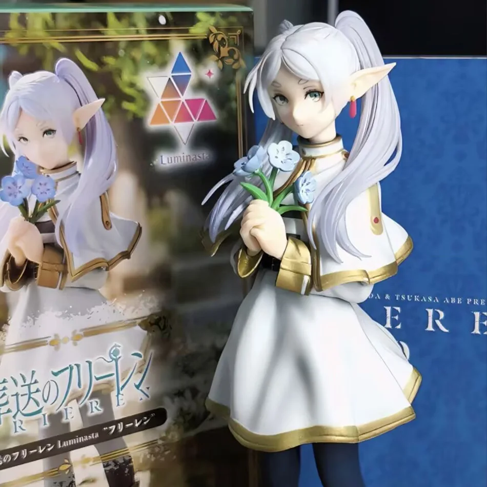 Nudeldruck Sousou no Frieren Fern Q-Version Anime Girl Figur Frieren Beyond Journey's End Actionfigur PVC Modell Spielzeug Geschenk