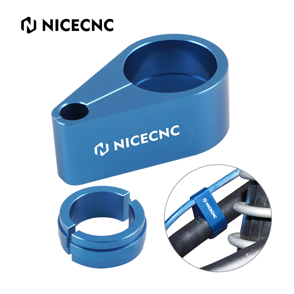 

NICECNC For Yamaha Raptor 700 ATV Brake Line Clamp Raptor 700R YFZ450 YFZ450R Banshee 350 For Honda TRX 400XX 700XX 450ER 450R