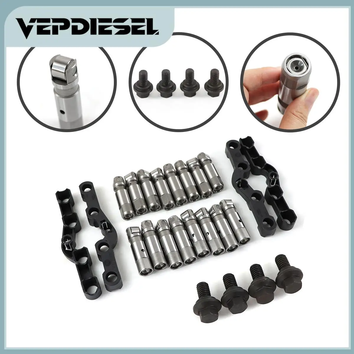 

1 Set MDS Valve Lifter 53021726AE 53021726AD For 2009-2015 Chrysler Aspen Dodge Durango Ram 1500 5.7L V8 Hemi Engine Parts