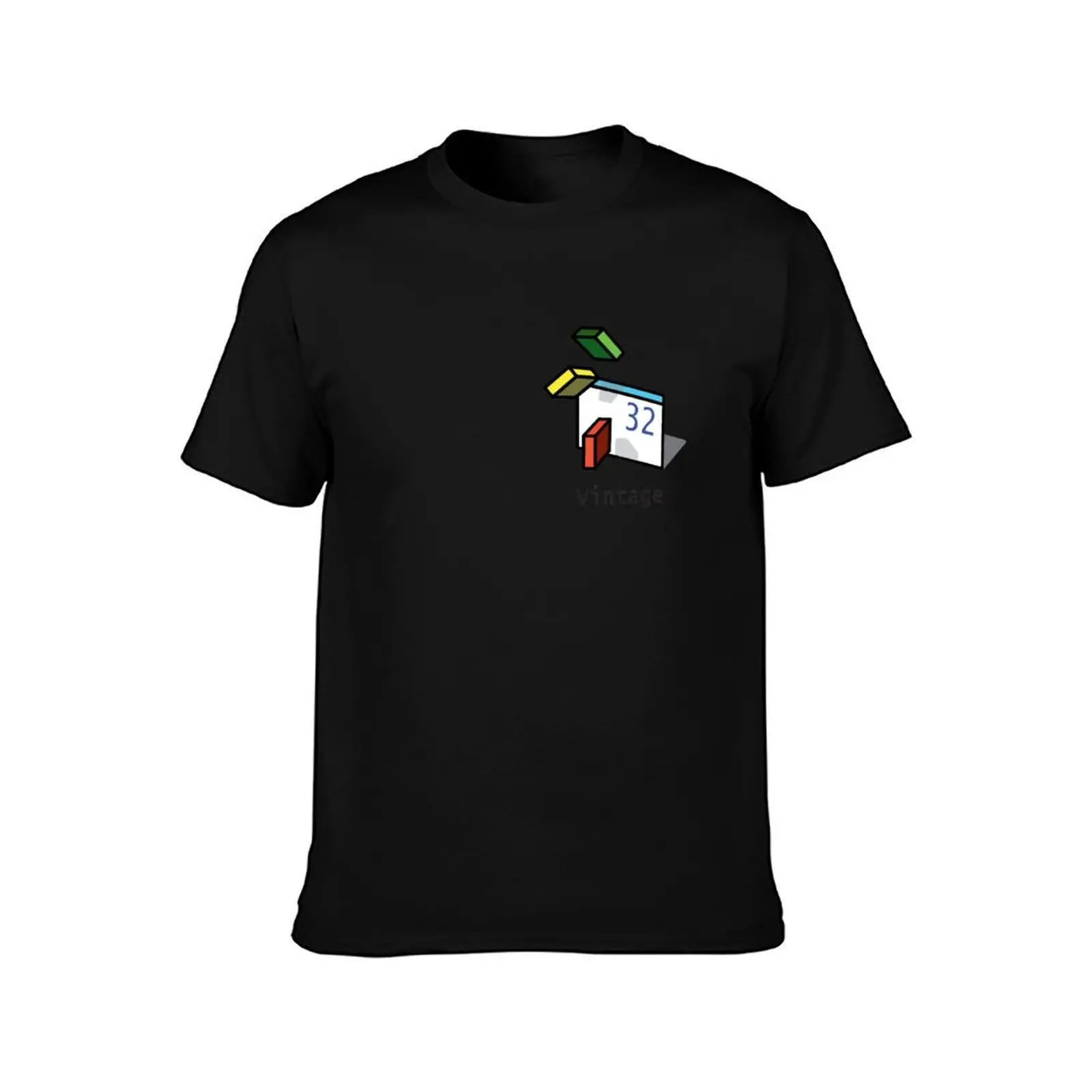 Microsoft Visual Basic 6 Icon- Vintage T-Shirt t shirt man designer t shirt man luxury