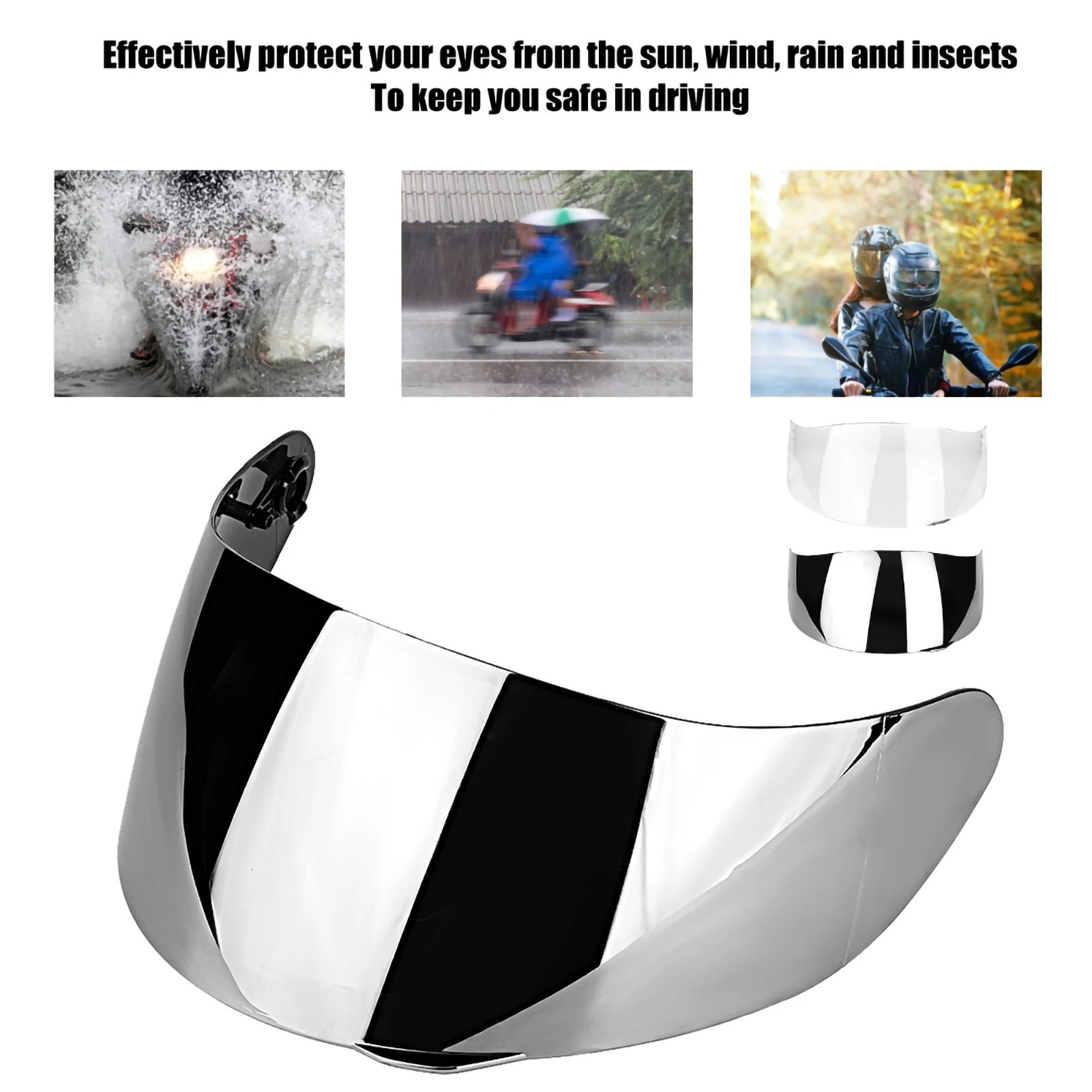 Helmet Lens Visor Motorcycle Lens Visor Motorcycle Wind Shield Helmet Lens Visor Shield Full Face Fit for AGV K1 K3 SV K5
