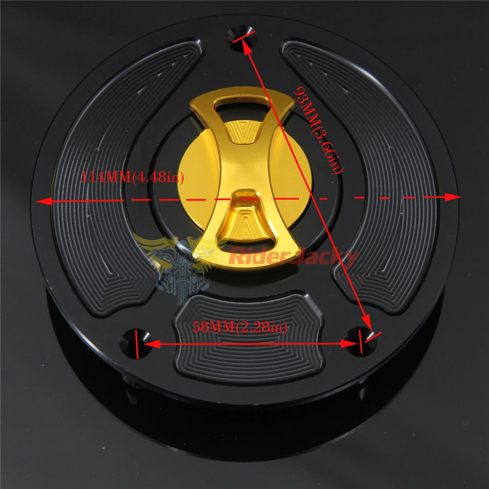 For Honda CB1000 R CB1000R 2008-2017 2009 2010 2011 2012 2013 2014 2015 2016 CNC Keyless Motorcycle Fuel Gas Tank Cap Cover