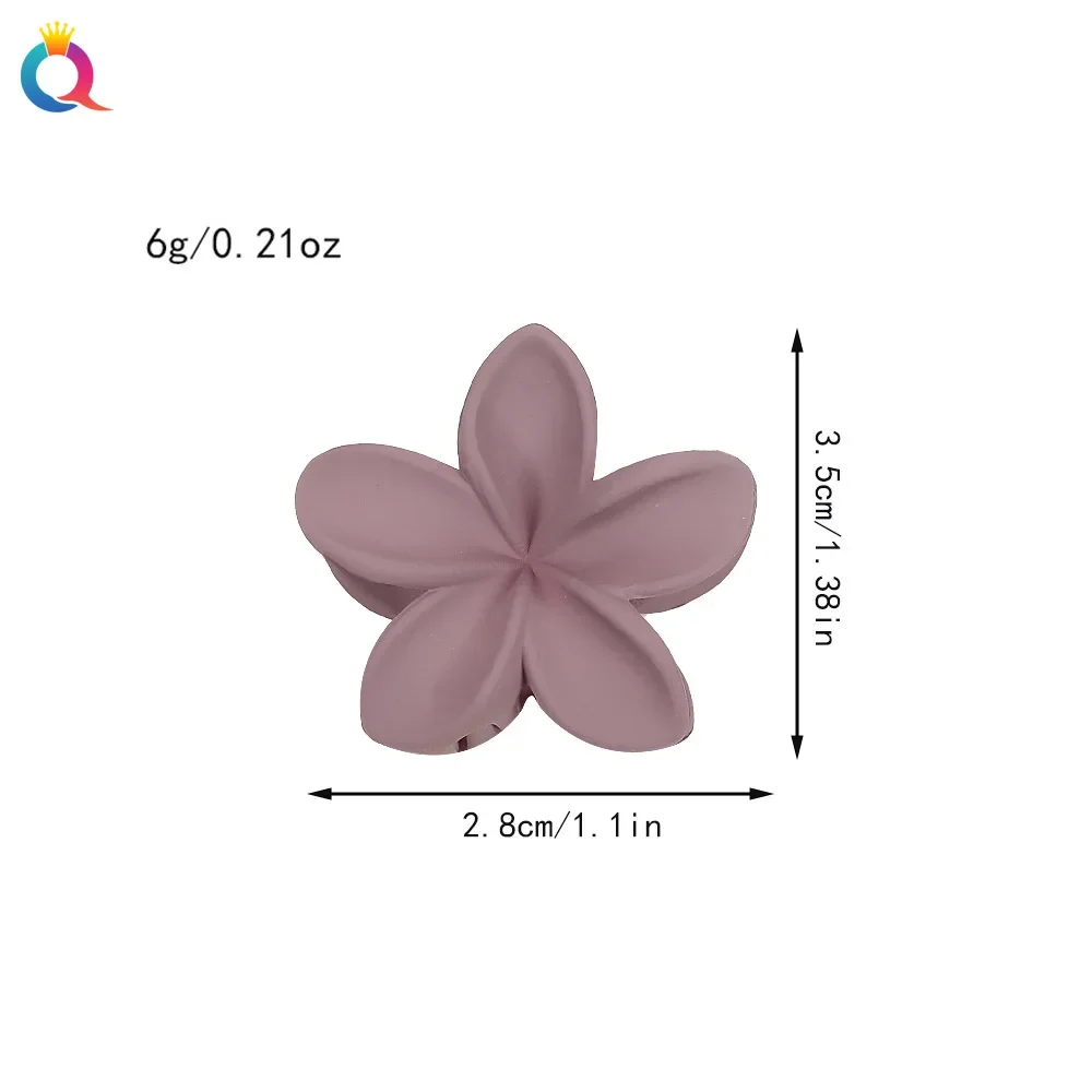 Garras de cabelo de plástico coreano para mulheres e meninas, grampos de cabelo, Headwear, grampo de cabelo pequeno