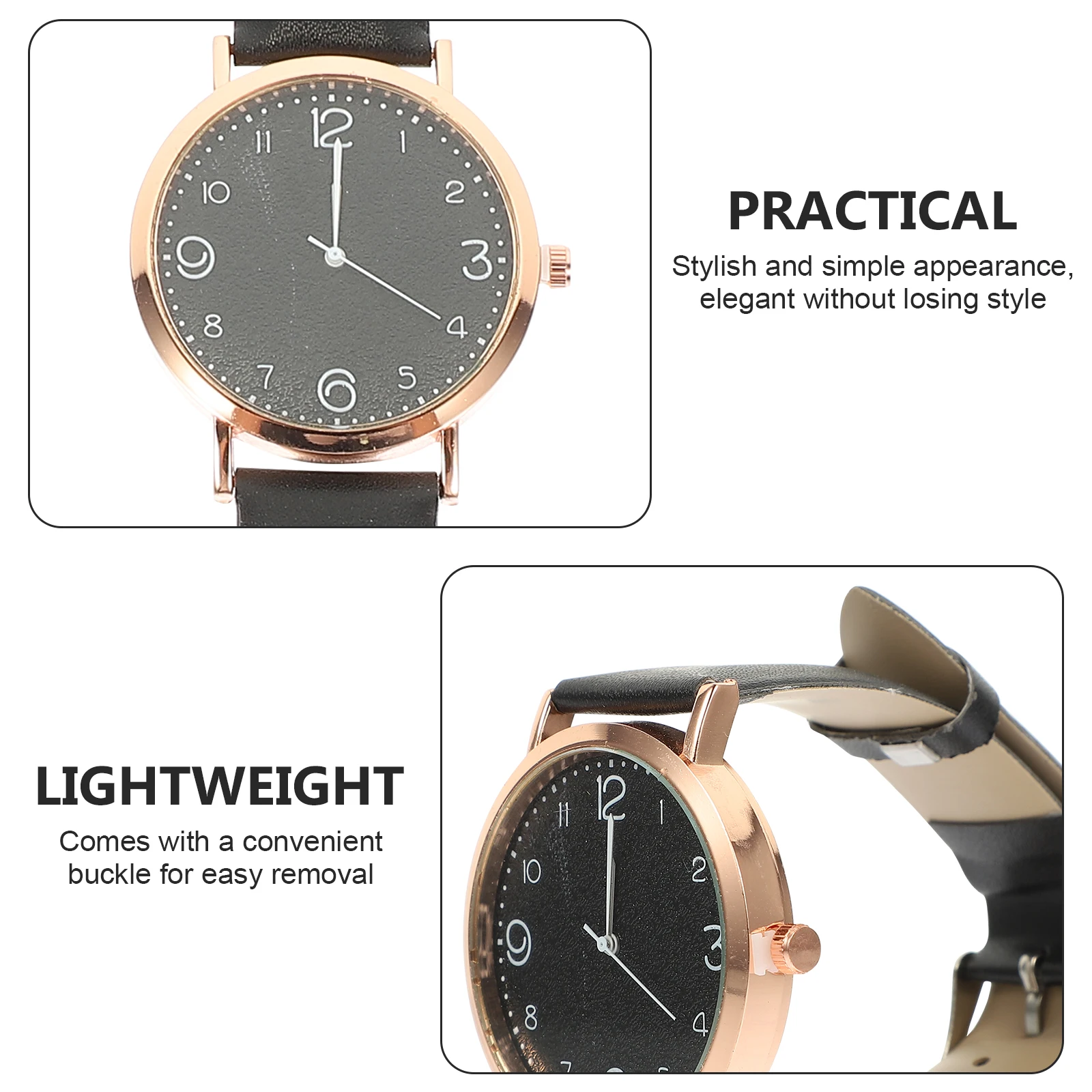 

Stainless Steel Alloy Quartz Women's Watches Black Casual Chic Comfortable Belt Gift for Birthday Party Business Meeting Outdoor