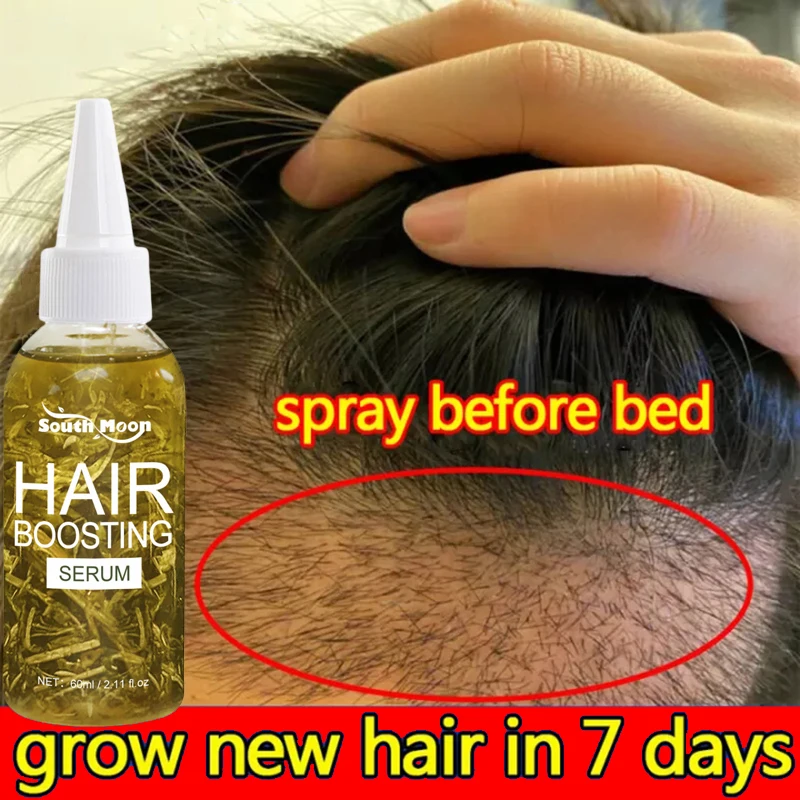 

Fast Hair Growth Oil Africa Crazy Traction Alopecia Serum Anti Hair Break Thicken Hair Loss Treatment Spray For Man Women 60ML