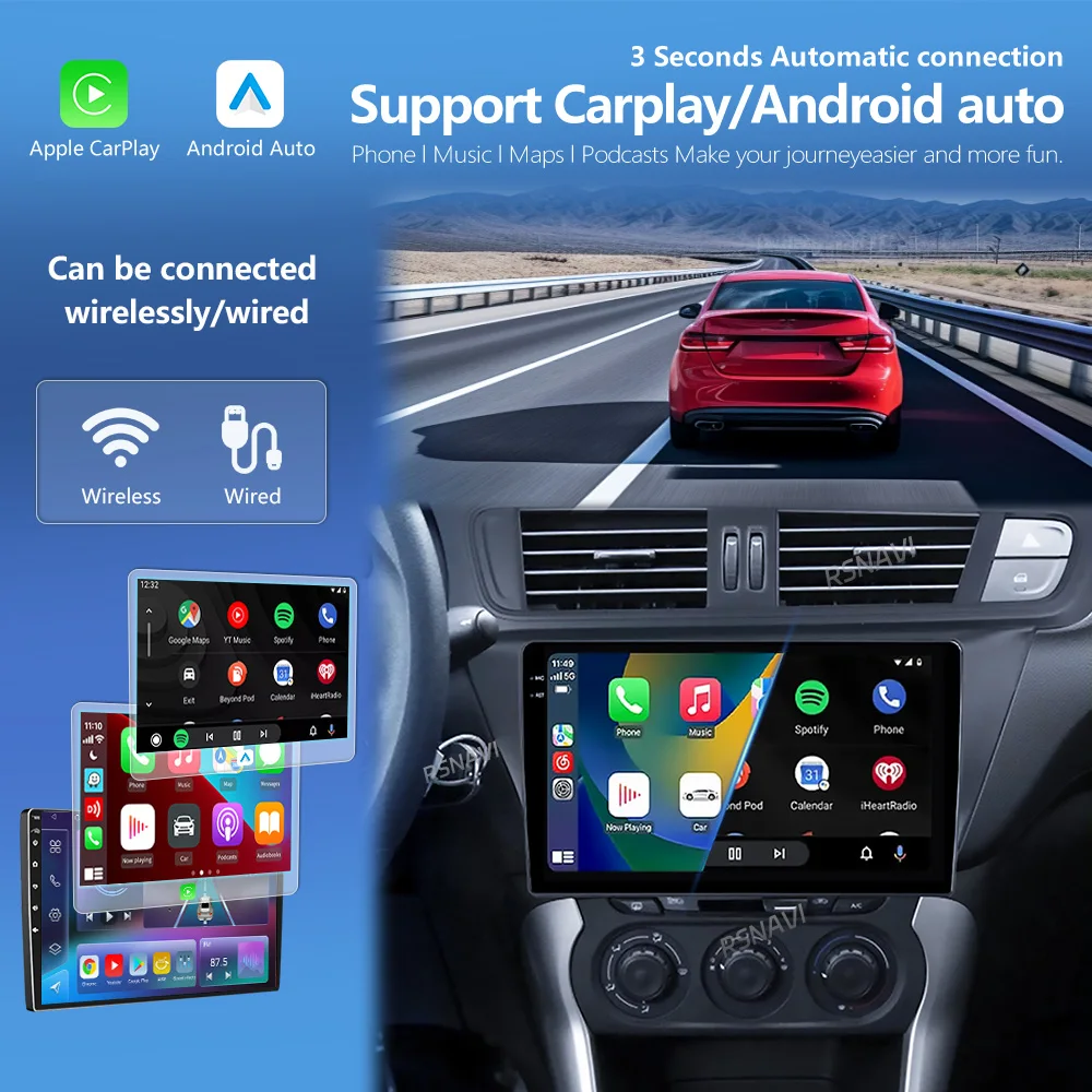 أندرويد 15 Carplay Auto 2K شاشة راديو السيارة مشغل وسائط متعددة لسيتروين C3 - XR 2010 - 2015 2din Autoradio وحدة رأس ستيريو