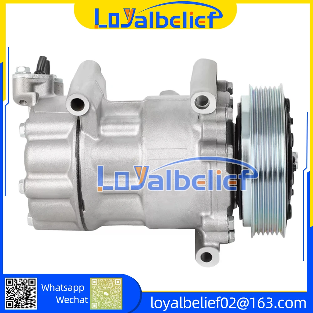 

For Sanden SD6V12 AC COMPRESSOR For MINI CLUBMAN R55 R56 R57 Cooper D S SD 2758433 6942501 64529223392 64526942501 1457F