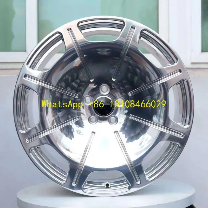

Classic Design Polished Multi-Spoke Aluminum Alloy Forged Wheels Luxury Car Compatible with New Condition PCD 5x112