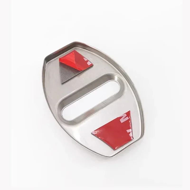4PCS Stainless Steel Car Door Lock Protection Covers for Volkswagen Beetle Logo Jetta RLine Polo Golf Passat Tiguan Anti-Rust - view 5
