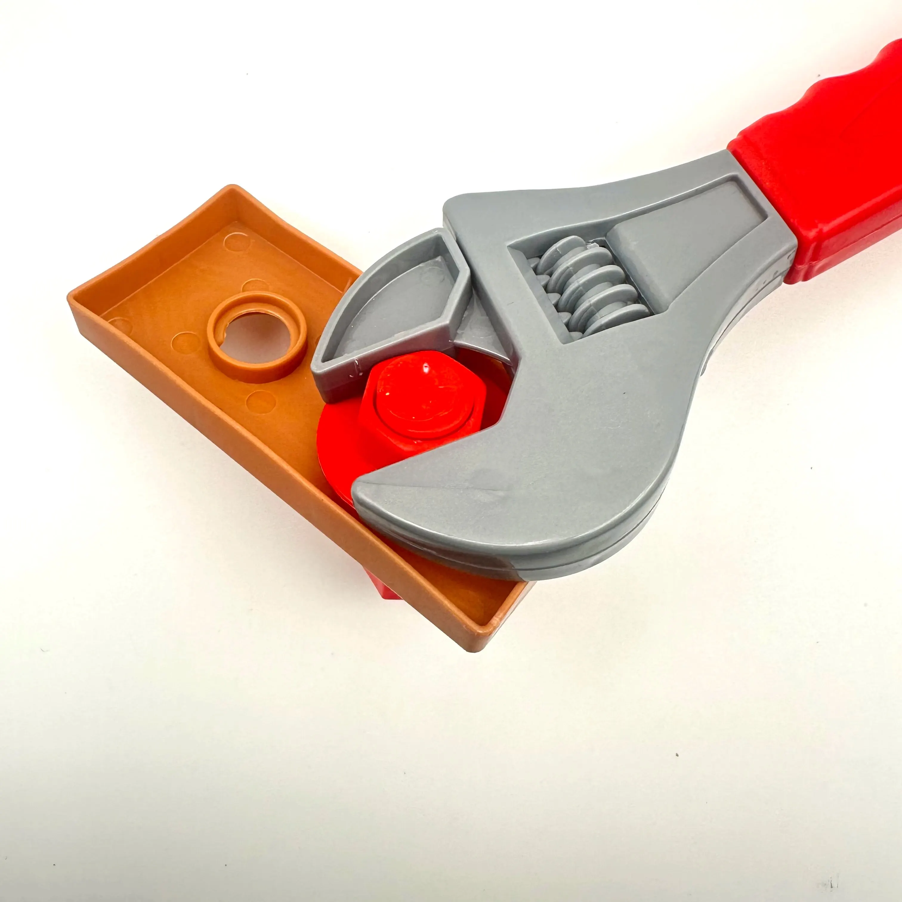 8Pcs Simulation Plastic Saw Pretend Play Miniature Fix Tool Playing House Repairing Toy Set For Kids