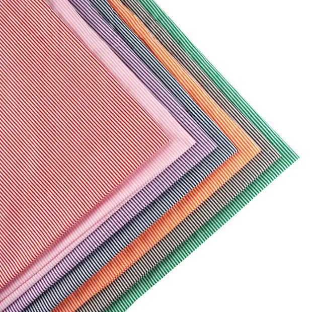 

Ins Style Pure Cotton Fabric Plain Weave Polka Dot Vertical Stripe Printed Fabric Handmade DIY Bedding Curtain Floral Cotton