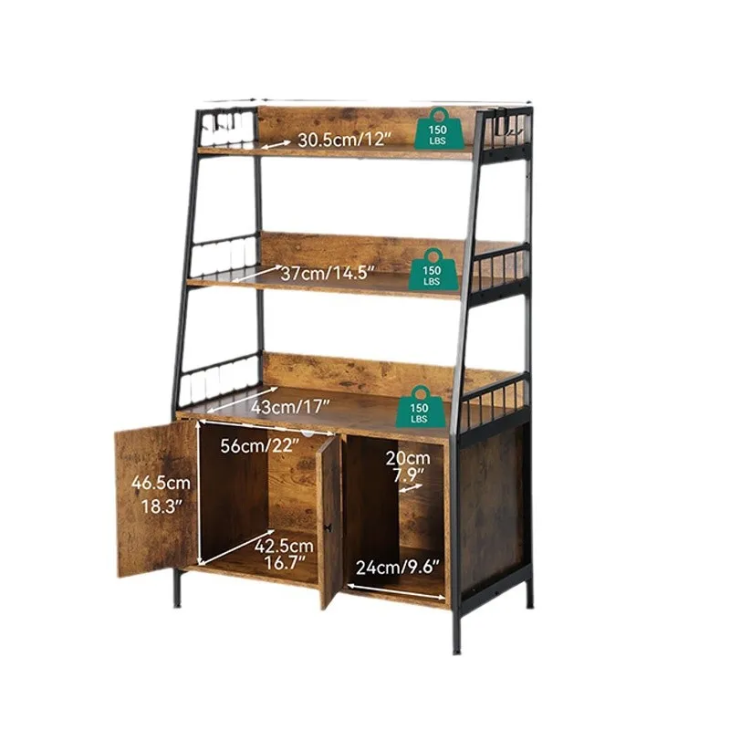 

Cat Litter Storage Floor Shelf Furniture Hidden Litter Box Pet Furniture Wind Shelf