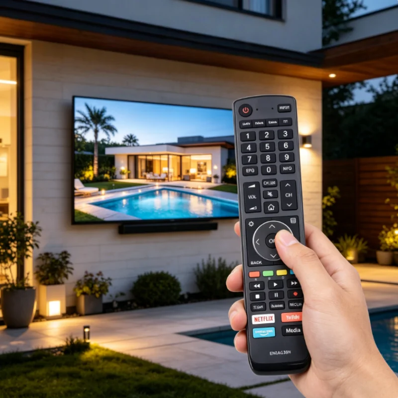 

Remote Control for Hisense TV EN3AG39H Smart LED HDTV Television (IR Replacement)