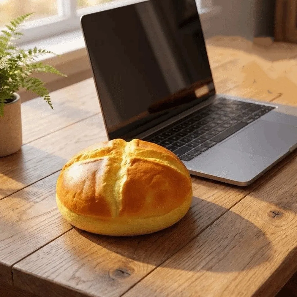 Simulated Bread Squishy Prank Decoration Slow Rising Sensory Fidget Bread Realistic Soft Elastic Pineapple Bun Squishy