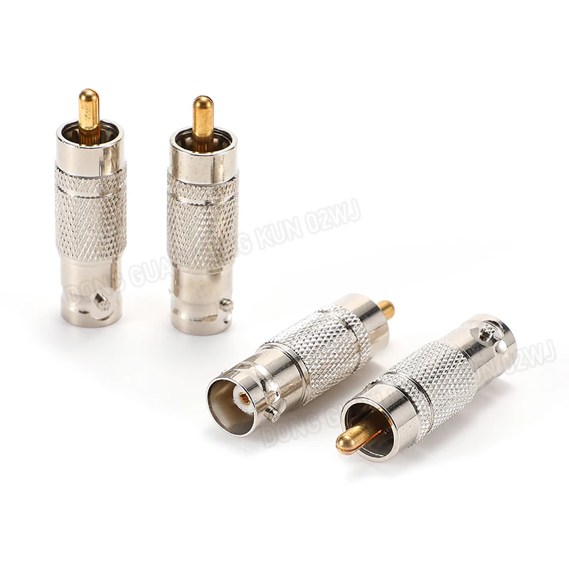 

Q9 RCA to BNC Female Adapter, Pure Copper 24K Gold Plated, for CCTV Video Surveillance Camera & Audiophile Audio Cable Connector