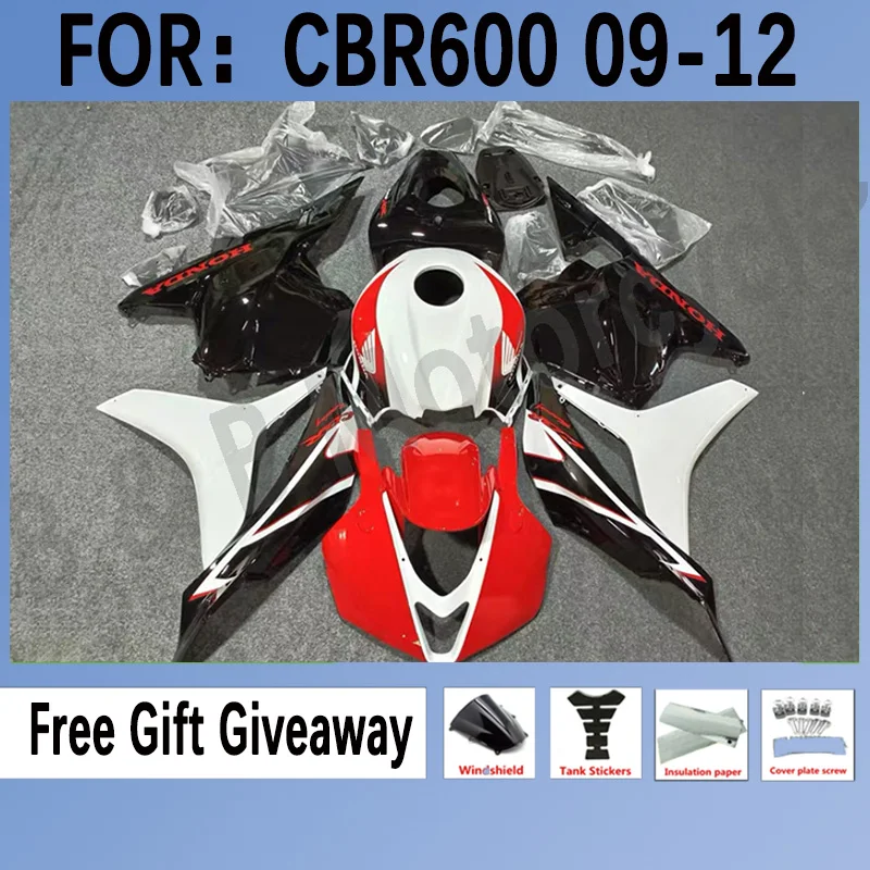 

New ABS Injection Mold Full Fairings Fit for HONDA CBR600RR F5 2009 2010 2011 2012 CBR600 RR 09 10 11 12 Fairings Set White Red