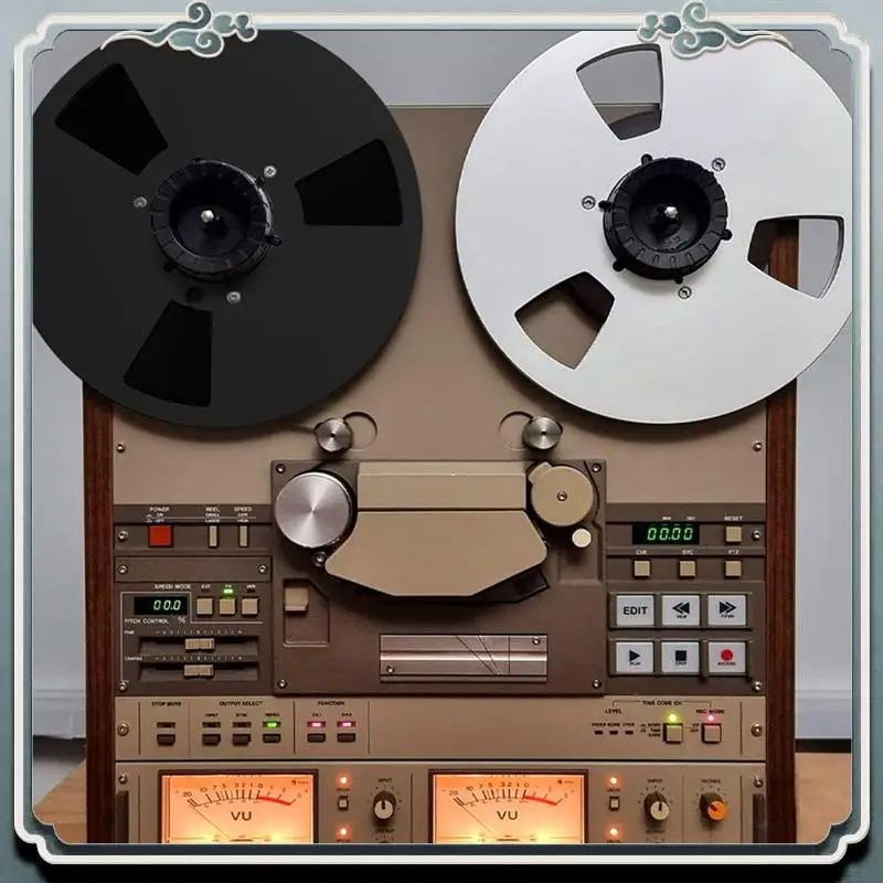 Premium 3 Hole 10.5Inch Open Reel Audio Tape Empty Nab Hub Reel-To-Reel Recorders With Disk New Aluminum Accessories