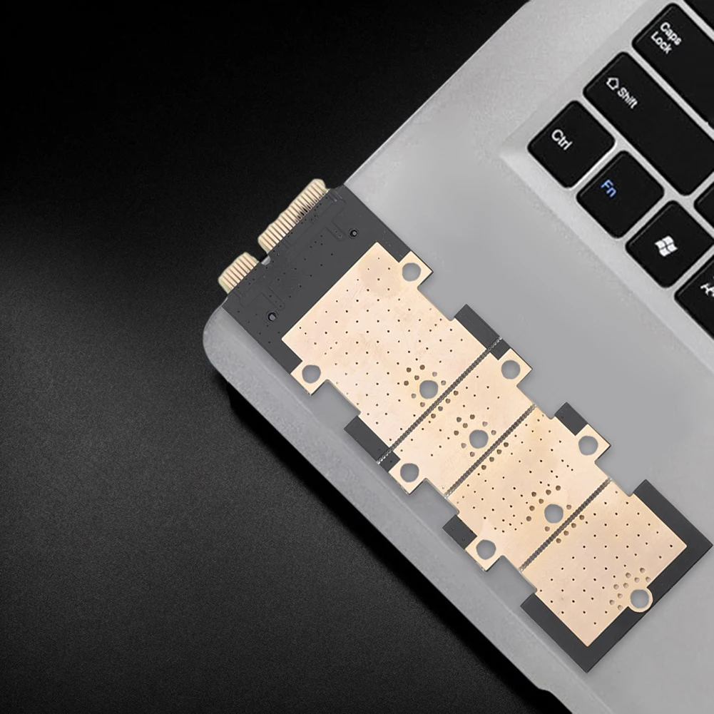 Convertisseur SSD pour ordinateur portable et de bureau, clé B, carte convertisseur M.2 NGFF vers MSATA, SATA III, adaptateur SSD vers Mini SATA