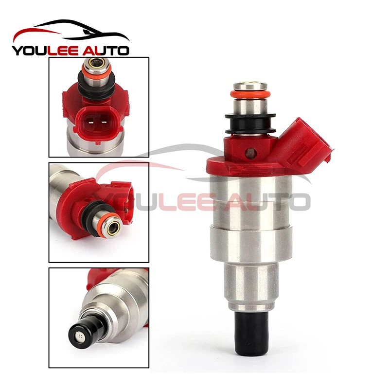 Bocal dos injetores de combustível de 4 pces G609-13-250 g60913250 para 1990-1994 mazda mpv & b2600 2.6l i4 padrão estendido 2 portas 3 portas