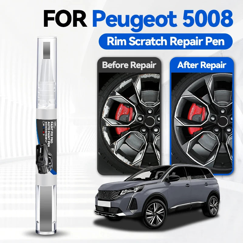 

Ремонтный карандаш для подкраски царапин Peugeot 5008 2017-2025 P84, черный, белый, красный, аксессуары для авто, DIY