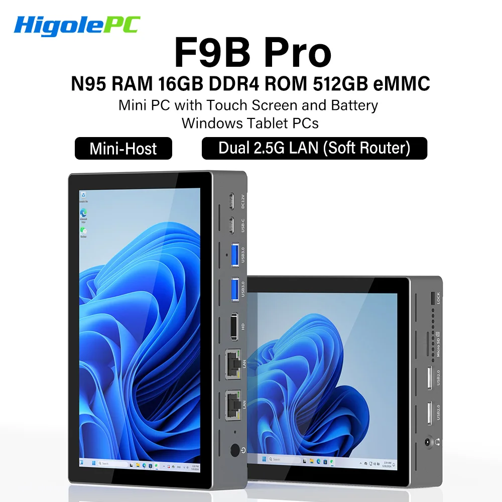 Мини-ПК Higole F9B Pro 7 дюймов