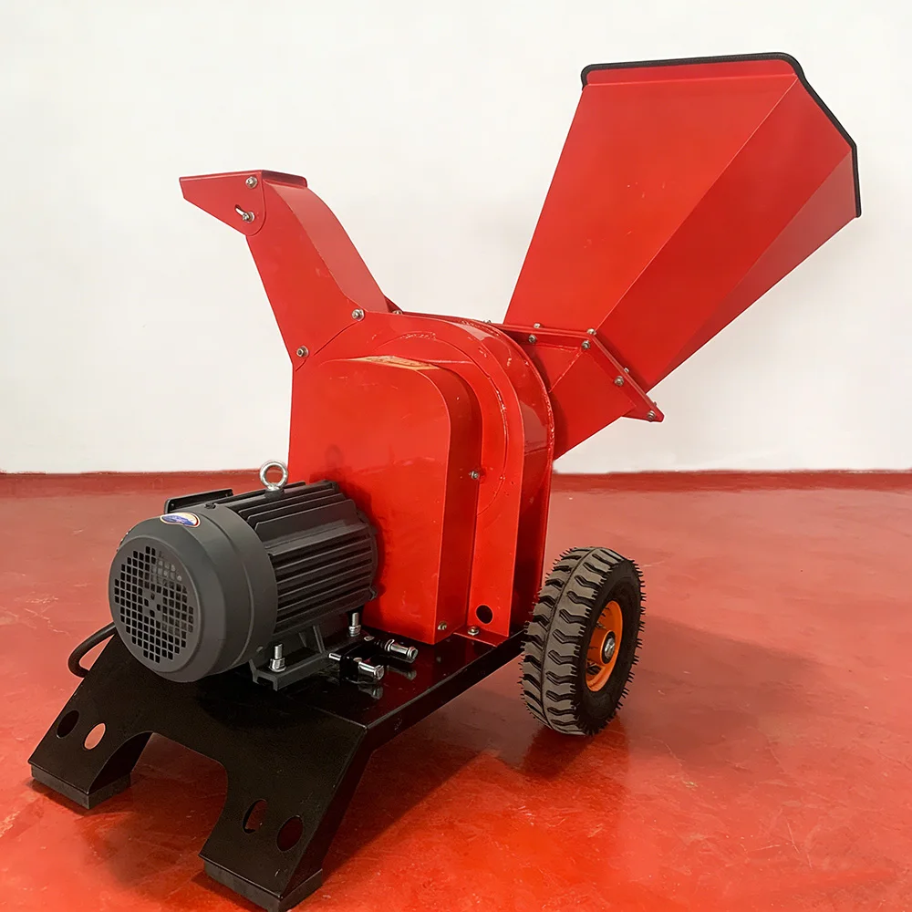 Branch Shredder Straw Shredder Electric Branch Shredder Grape Apple Pear Branch Wood Shredder