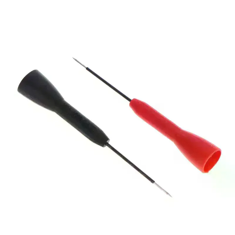 2mm Test Lead Extension Cover Non Destructive Multimeter Probe Testing Needle For Test Lead Stainless Steel Pin