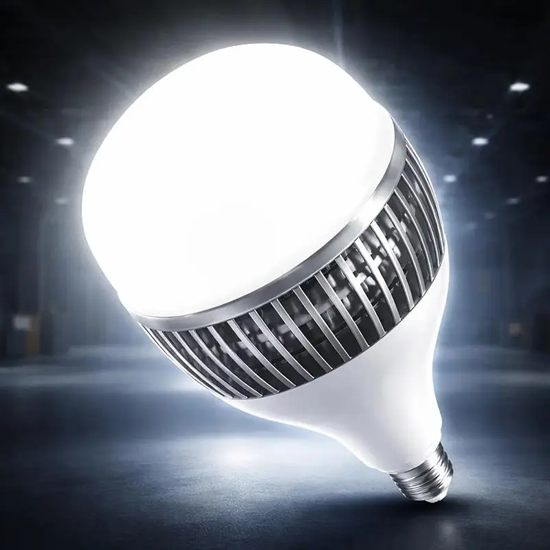 ~New 100W High Power E27 LED Bulb 220V Super Bright Energy Saving Lamp For Home Garage Warehouse Office Indoor Lighting Fixture