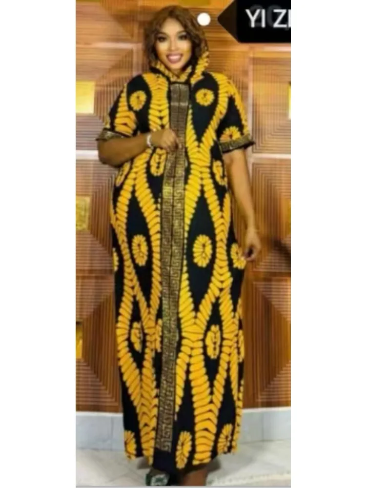 

2026African Women's Muslim Fashion Abaya Boubou Dashiki Ankara Outfit Evening Gown Dubai Kaftan Robe Marocaine - African Dresses