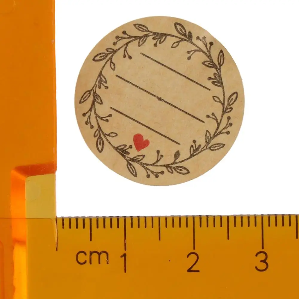 Labels 500 Pcs Jar Label Stickers Removable Round Bottle Labels Mason Jars Self-Adhesive Gifts