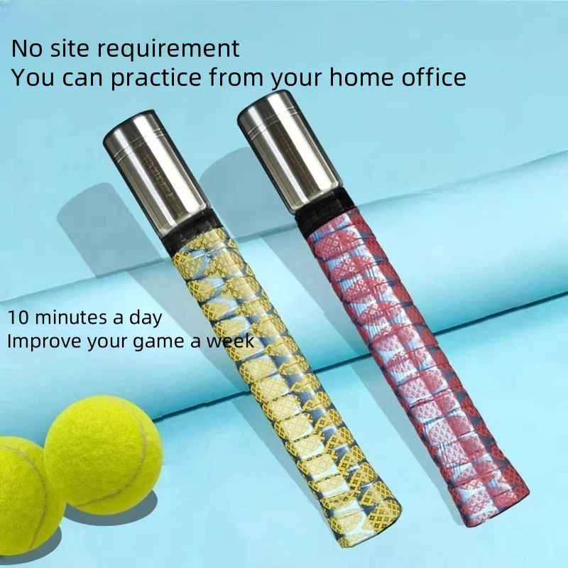 Tennis Racket Serving Trainer Tennis Magnetic Trainer Magnetic Control Sound Simulation Of Real Shot Sound Stainless Steel