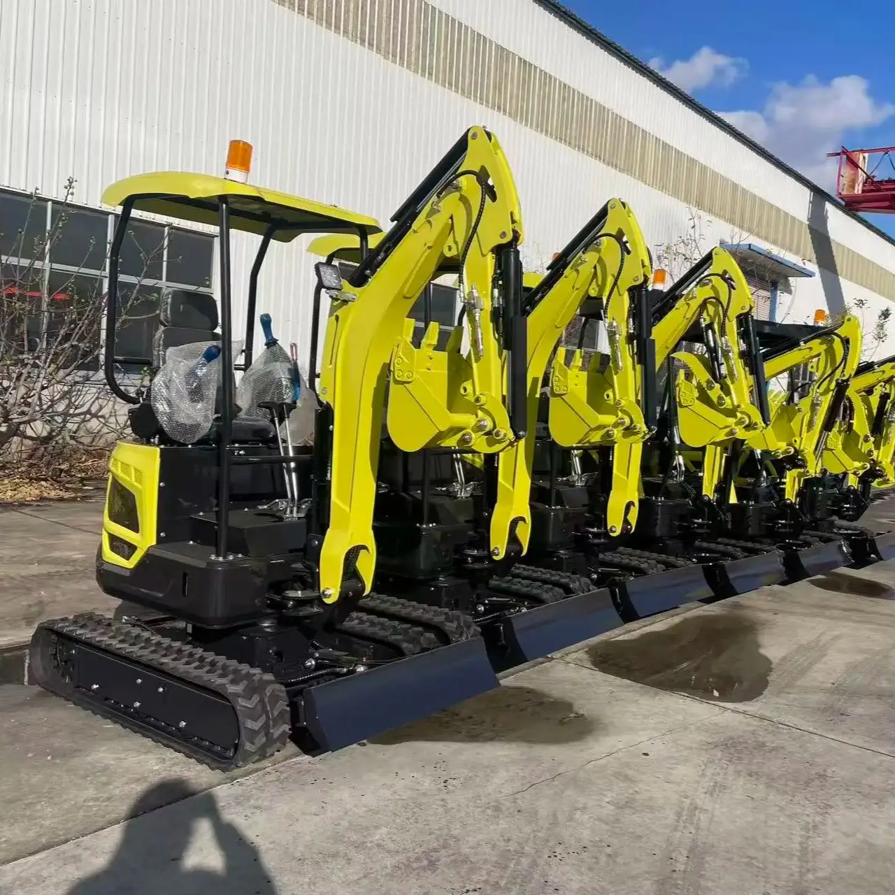 

New Small Excavator 1 Ton 2 Ton Mini Excavator Hydraulic Crawler Excavator Price Cheap