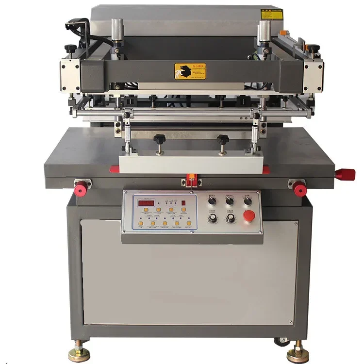 Oblique Arm Serigraphy Automatic Automatic Plane Screen Printer Paper Flat Silk Screen Printing Machine