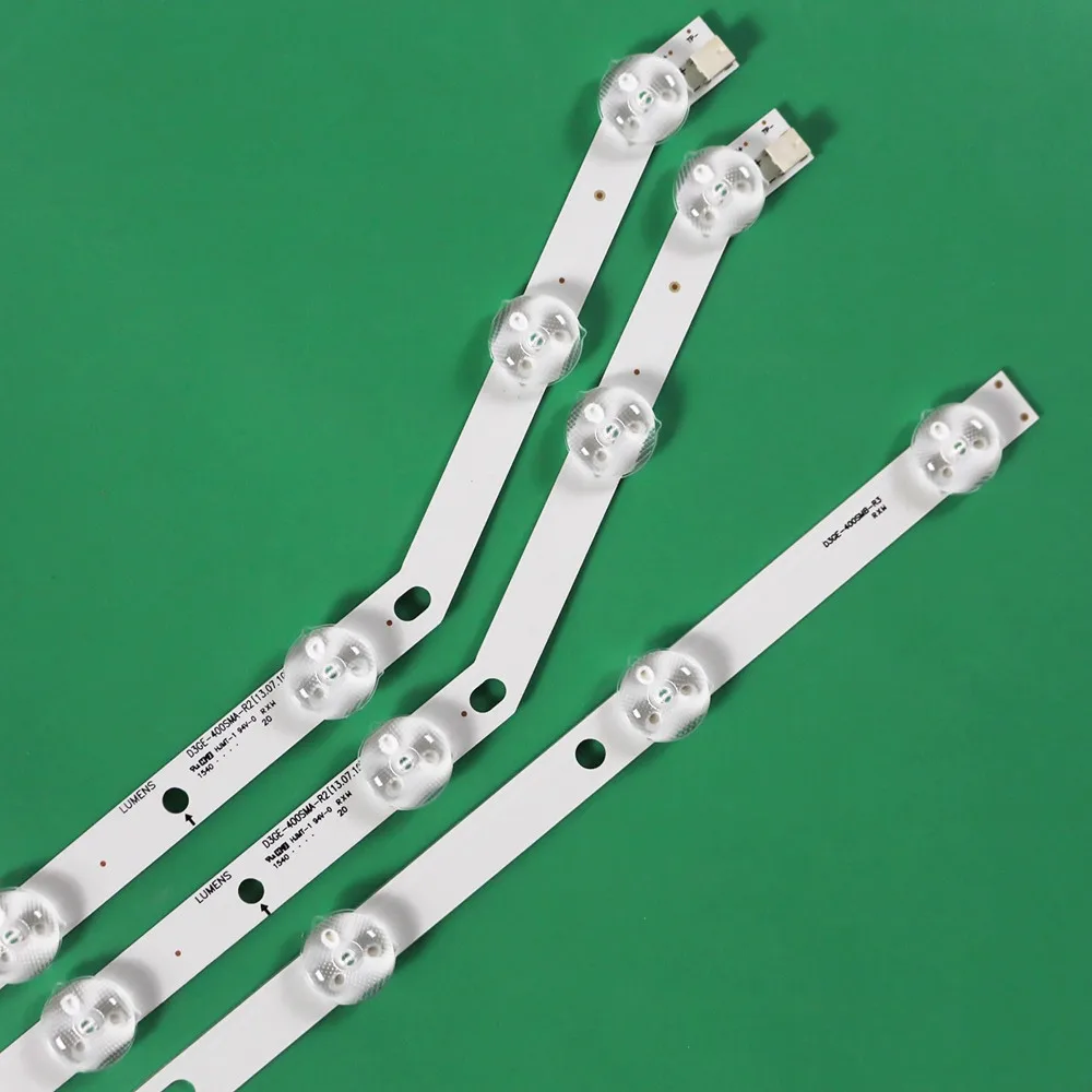 

5kit LED Strip For UE40H5373 UE40EH5057 UE40EH5047 UE40EH5037UE40H5005 UE40H5004 2013SVS40_T1/T2 LM41-00001V LM41-00001W