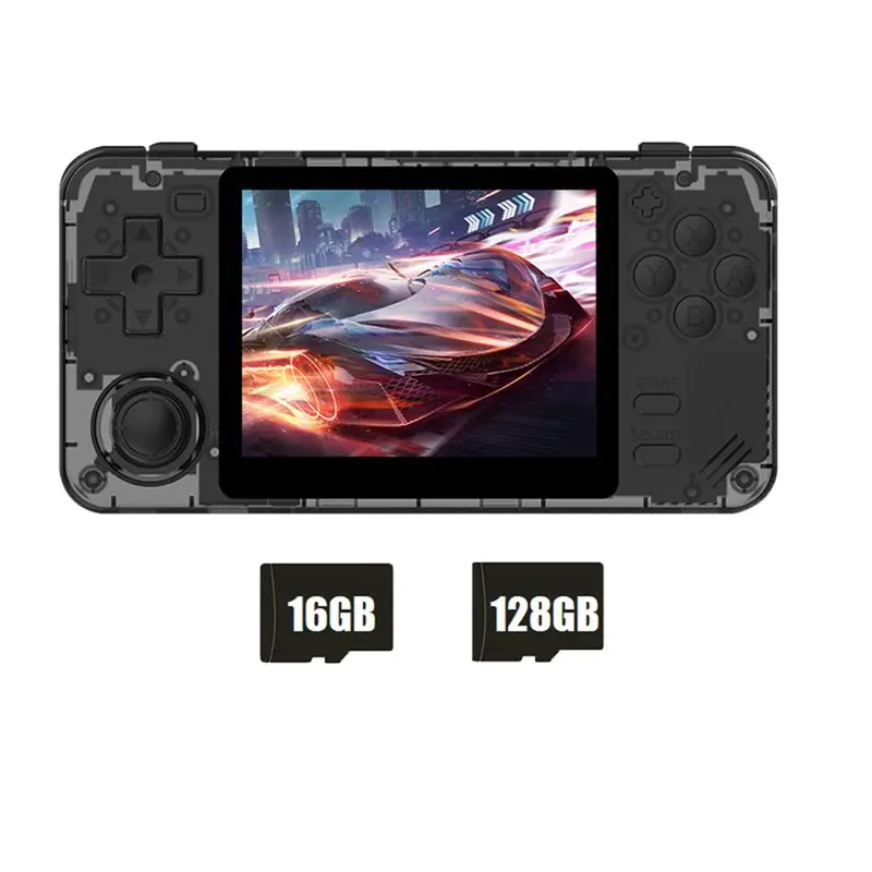 

Портативная игровая консоль ABKN-RGB10X с 3,5-дюймовым IPS-экраном, 16 ГБ + 128 ГБ памяти, с открытым исходным кодом, для симуляторов GBA, GBC, PSP, NDS, игровая консоль C.