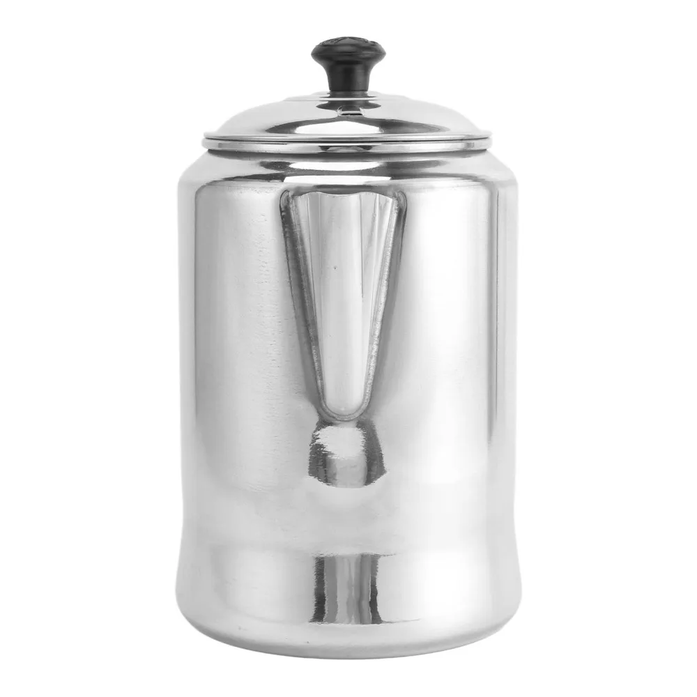 3L Capacity Tea Kettle V Shaped Spout Aluminum Alloy Coffee Kettle With Lid Fast Heat Conduction Coffee Percolator Pot