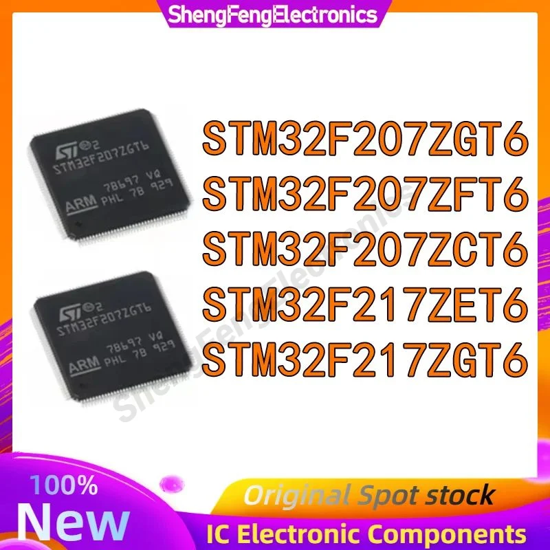 

STM32F207ZCT6 STM32F207ZFT6 STM32F207ZGT6 STM32F217ZGT6 STM32F217ZET6 STM32F207 STM32F217 STM IC MCU CHip LQFP144