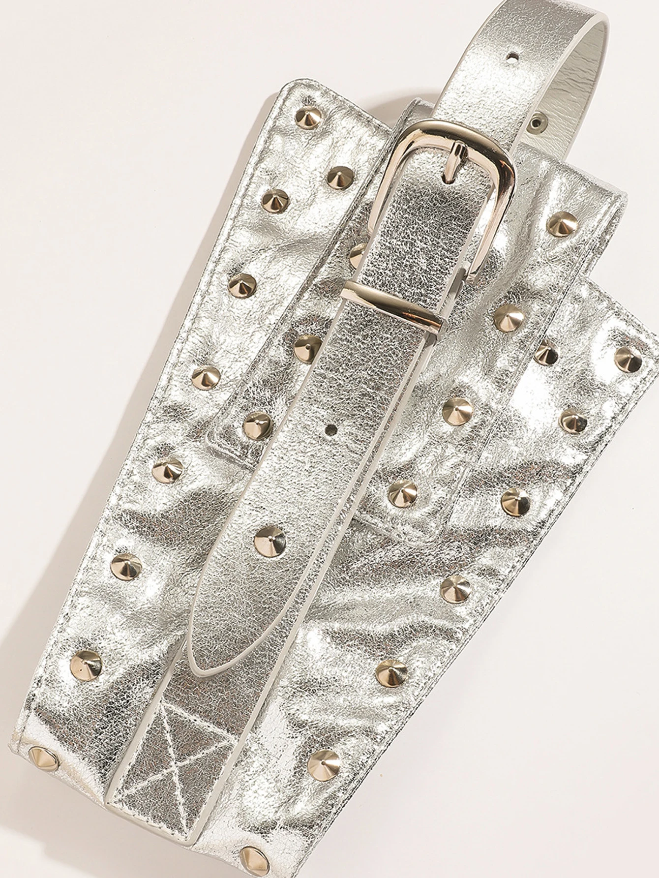 New & Best-Selling European and American Style Studded Waist Cincher for Women - Wide Waist Belt That Flatters the Figure, Versa